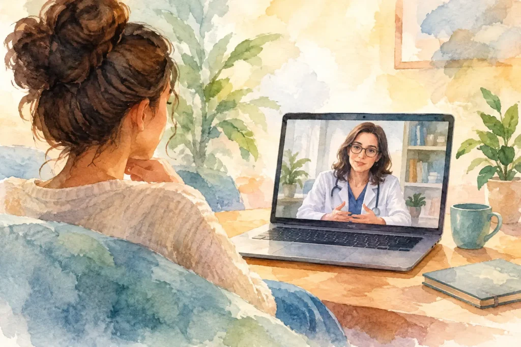 Psiquiatra atende por videochamada? Entenda