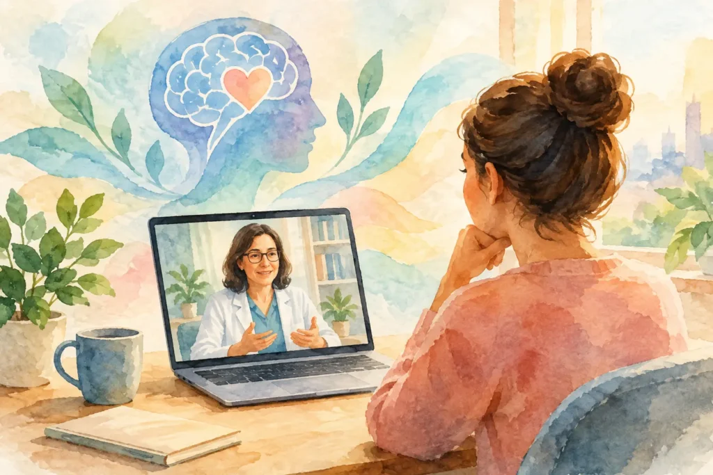 Psiquiatria digital e cuidado próximo à distância